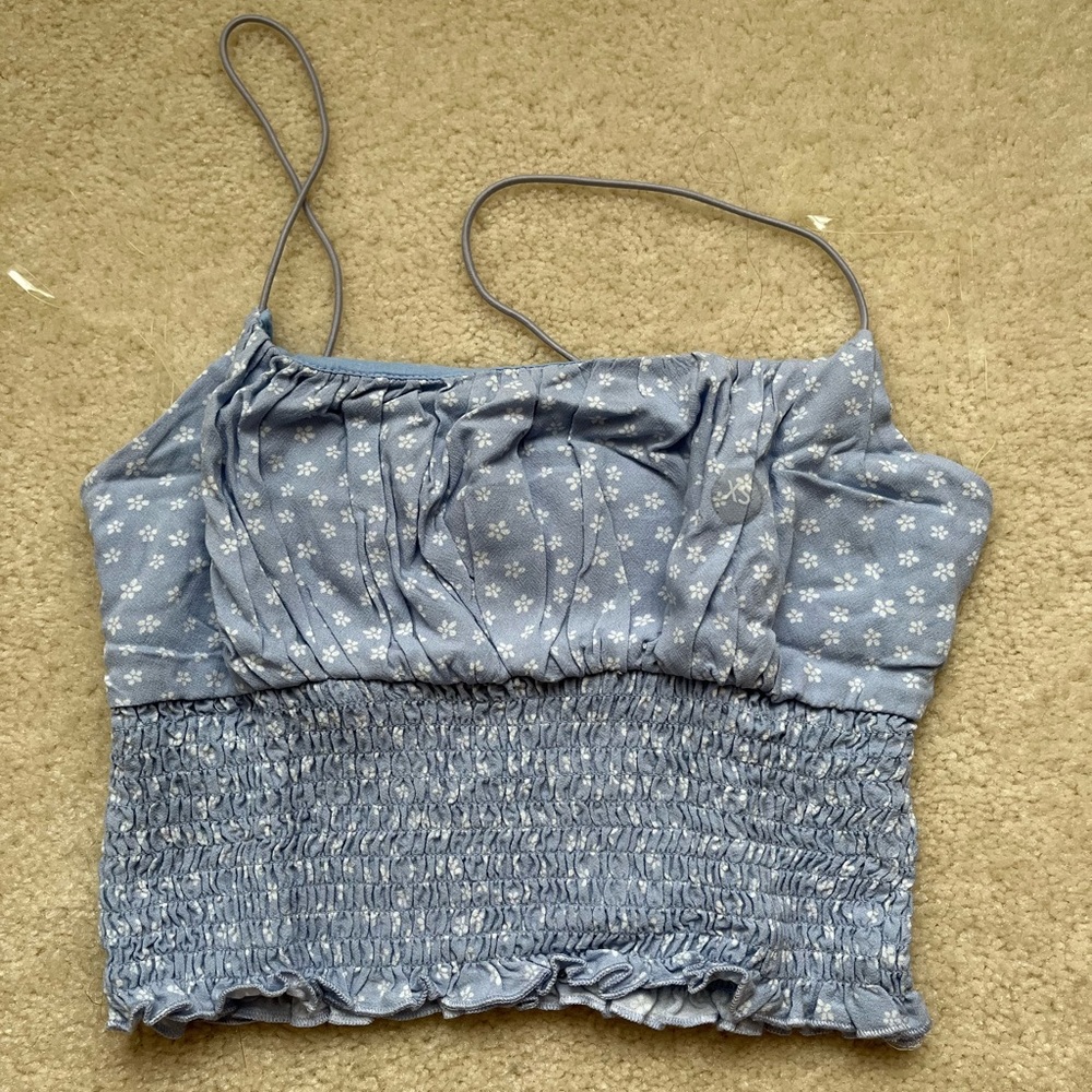 pacsun floral tank top